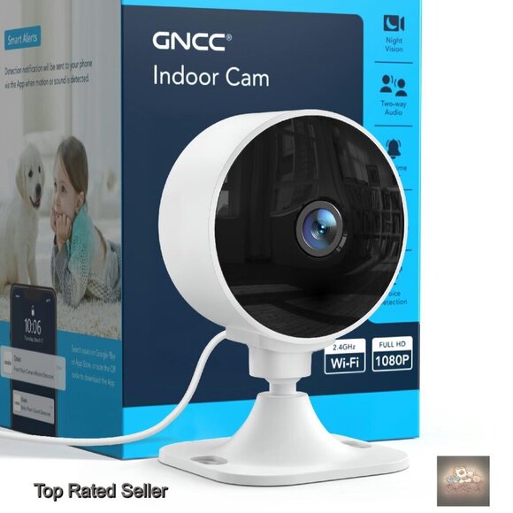 Other - Indoor Security Camera 1080P Motion Detection Two-Way Audio Night Vision